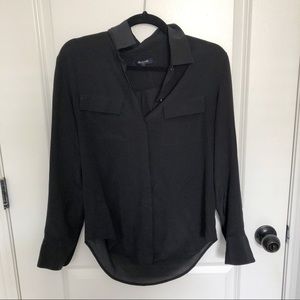 Madewell 100% Silk Blouse Small